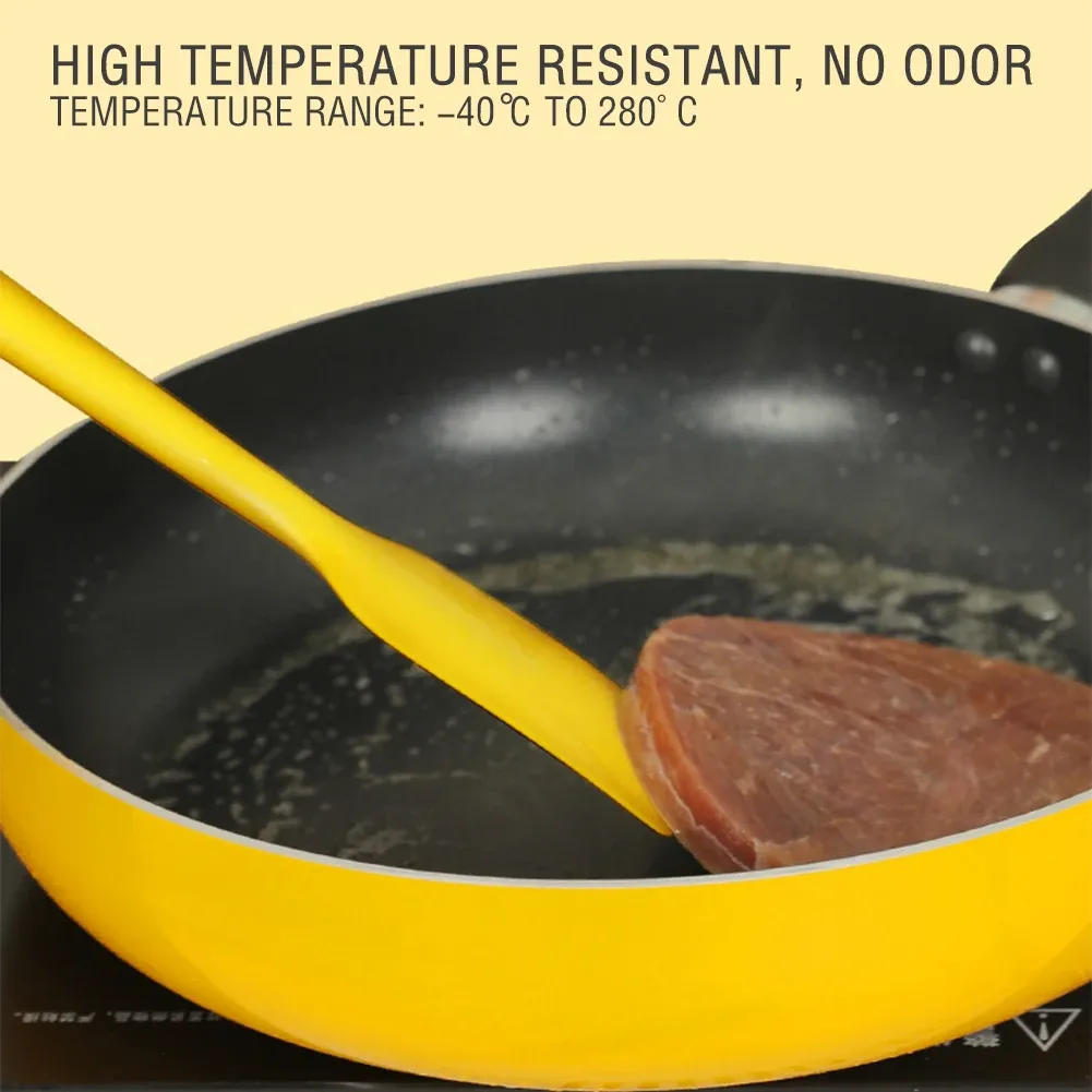 Spatule en silicone, lissage de crème