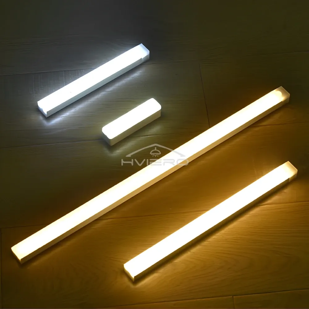 Veilleuse LED sans fil à détecteur de mouvement, rechargeable par USB, magnétique, pour armoire, chambre, placard, cuisine et couloir 5