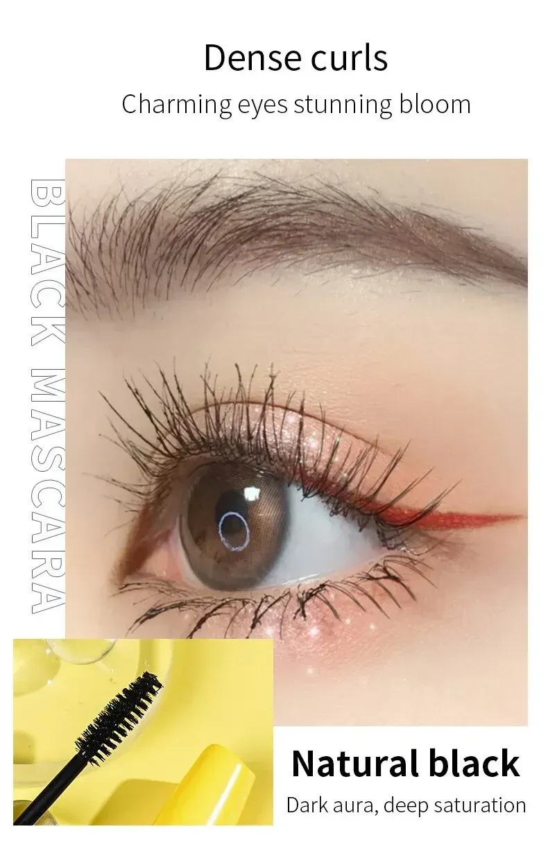 Application du mascara 3D