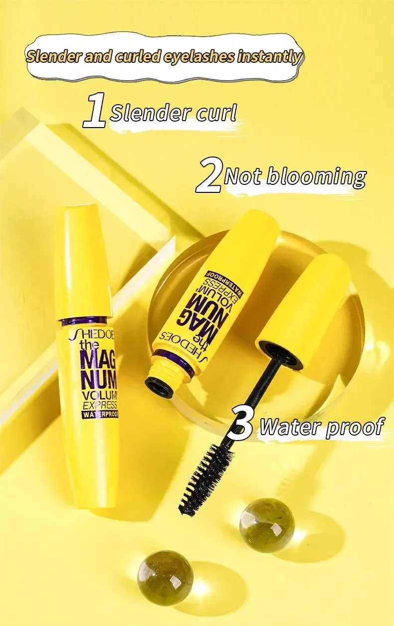 Mascara 3D en situation de maquillage