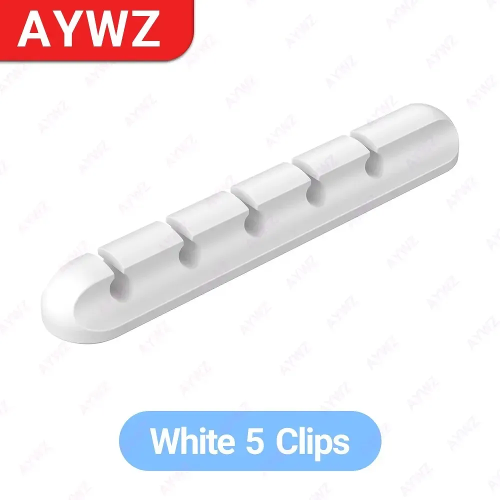 Le title is already in French, so I'll translate it into clean, professional French for an e-commerce listing without the keyword stuffing.

Clips de support de câble adhésifs, gestion des câbles pour bureau, passe-câbles pour câble de charge USB, table de chevet, alimentation et souris 11
