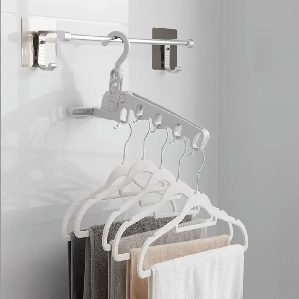 Séchoir à linge pliable pour voyage, mise en valeur