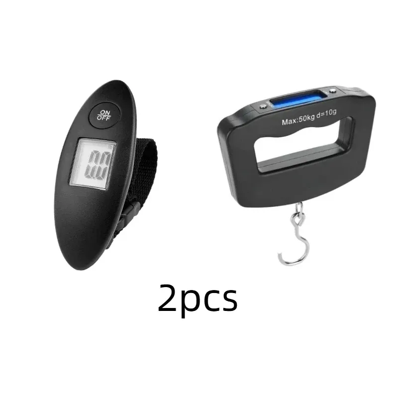 Balance de voyage électronique portable 50 kg/10 g avec rétroéclairage 7