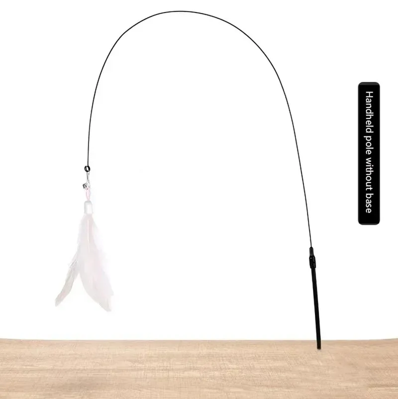 Jouet interactif pour chat, ventouse et fixation