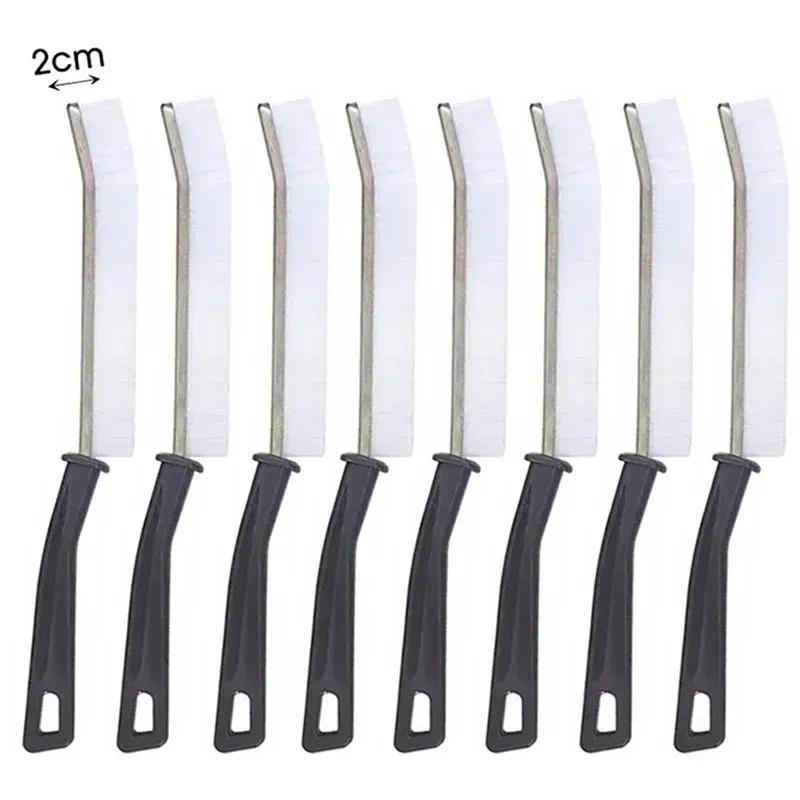 Brosse de nettoyage durable pour joints de carrelage, lot de 8 : cuisine, WC, angles et pied de douche 20