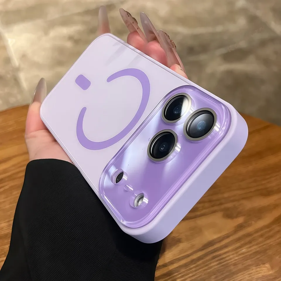 Coque magnétique MagSafe pour iPhone 11 à 17 Pro Max et iPhone 17 Air, avec fenêtre de charge 10