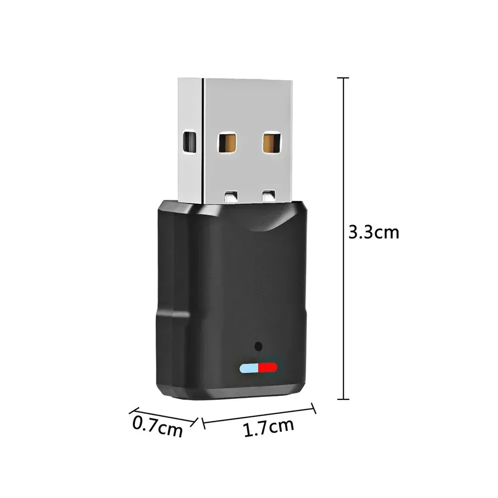 Adaptateur audio sans fil pour casque de jeu, récepteur compatible PS5, PS4 et PC, émetteur Bluetooth 5.3 6