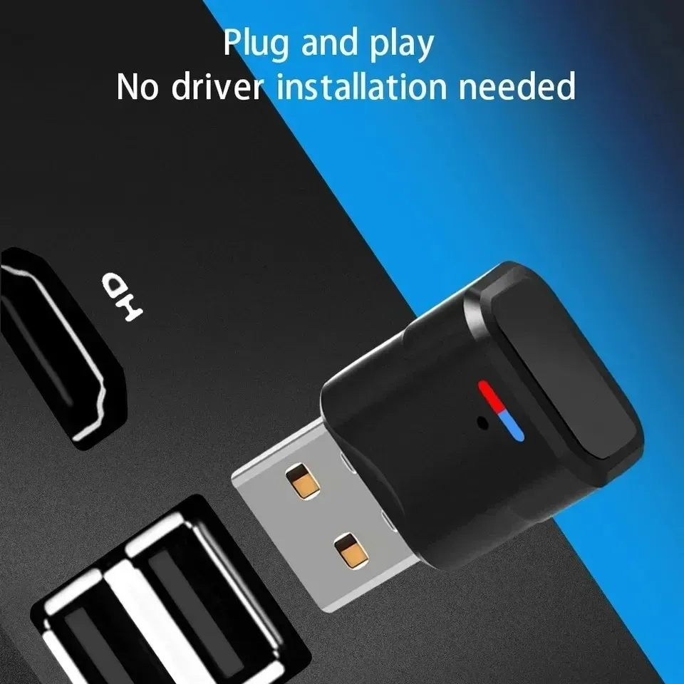 Adaptateur audio sans fil pour casque de jeu en situation d'utilisation