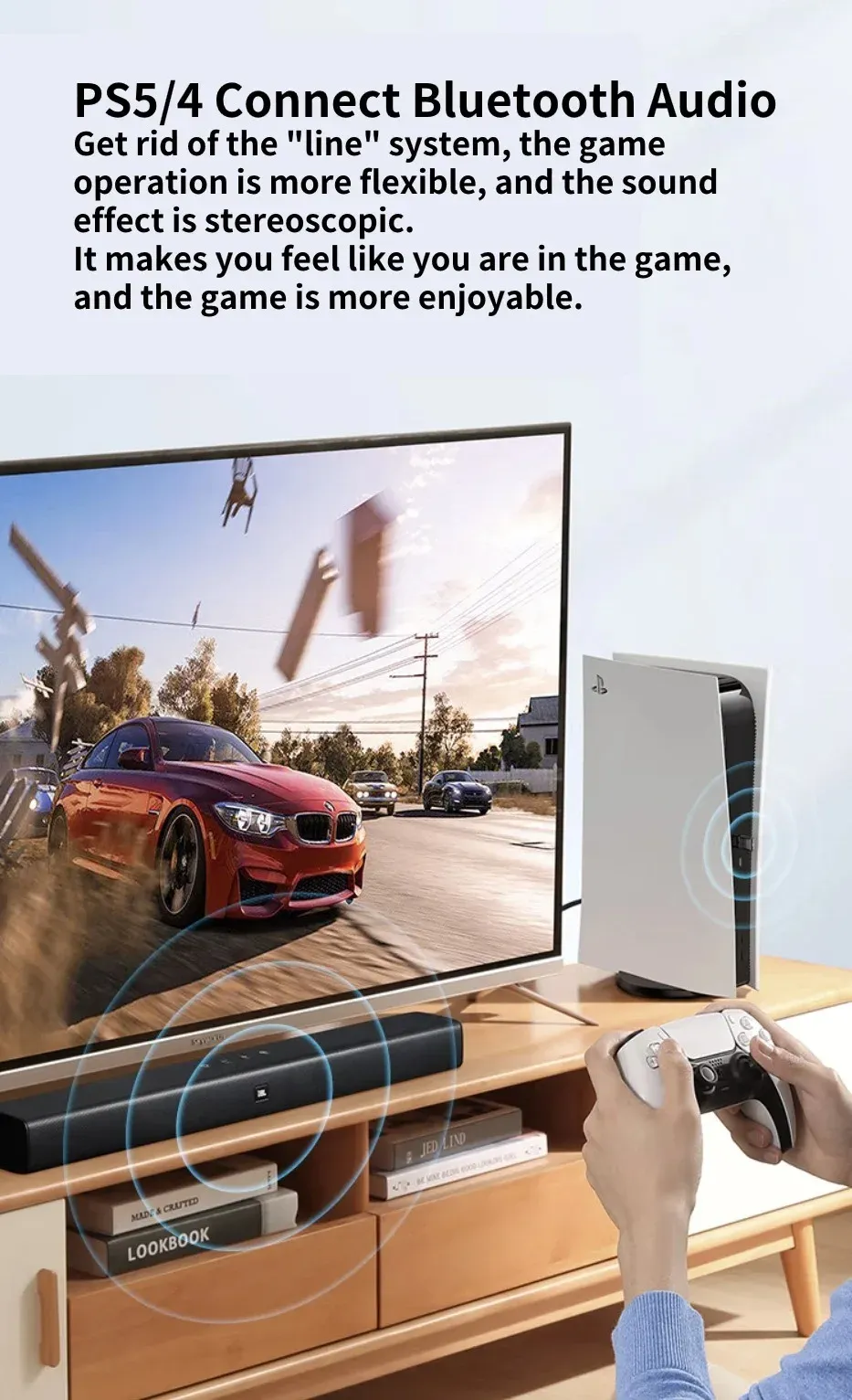 Connexion de l'audio Bluetooth sur PS5 et PS4