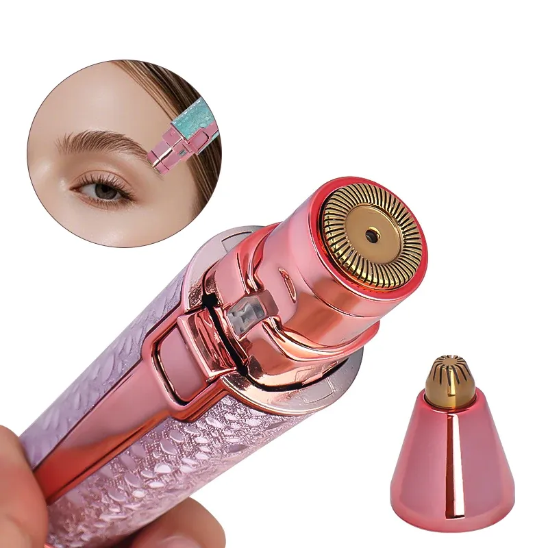 Tondeuse 2 en 1 pour sourcils, nez et aisselles