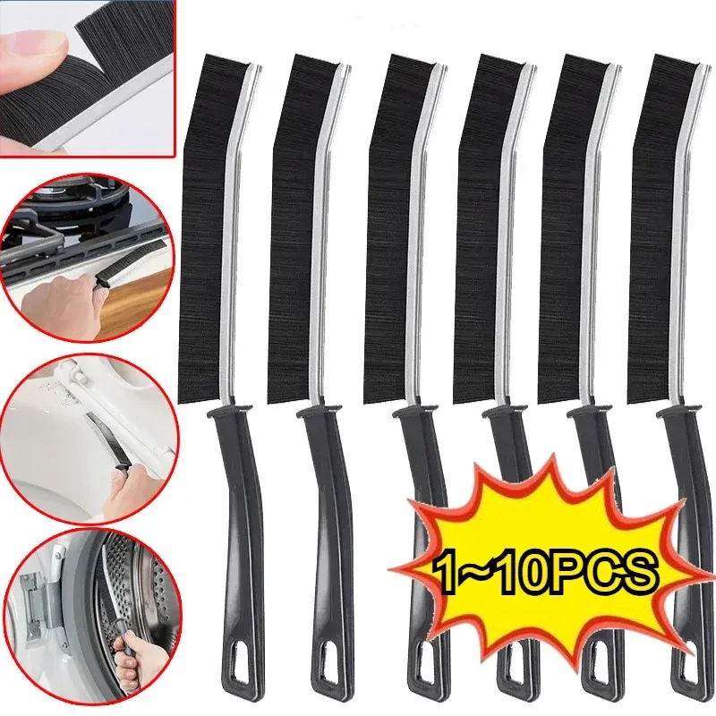 Brosses de nettoyage pour interstices à poils durs, brosse fine pour joints, petite brosse à coulis, brosse de cuisine, lot de 1 à 10 pièces
