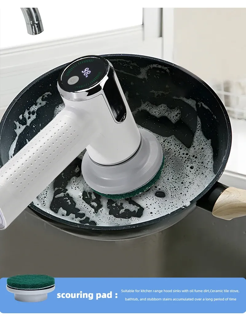 Brosse de nettoyage pour salle de bains