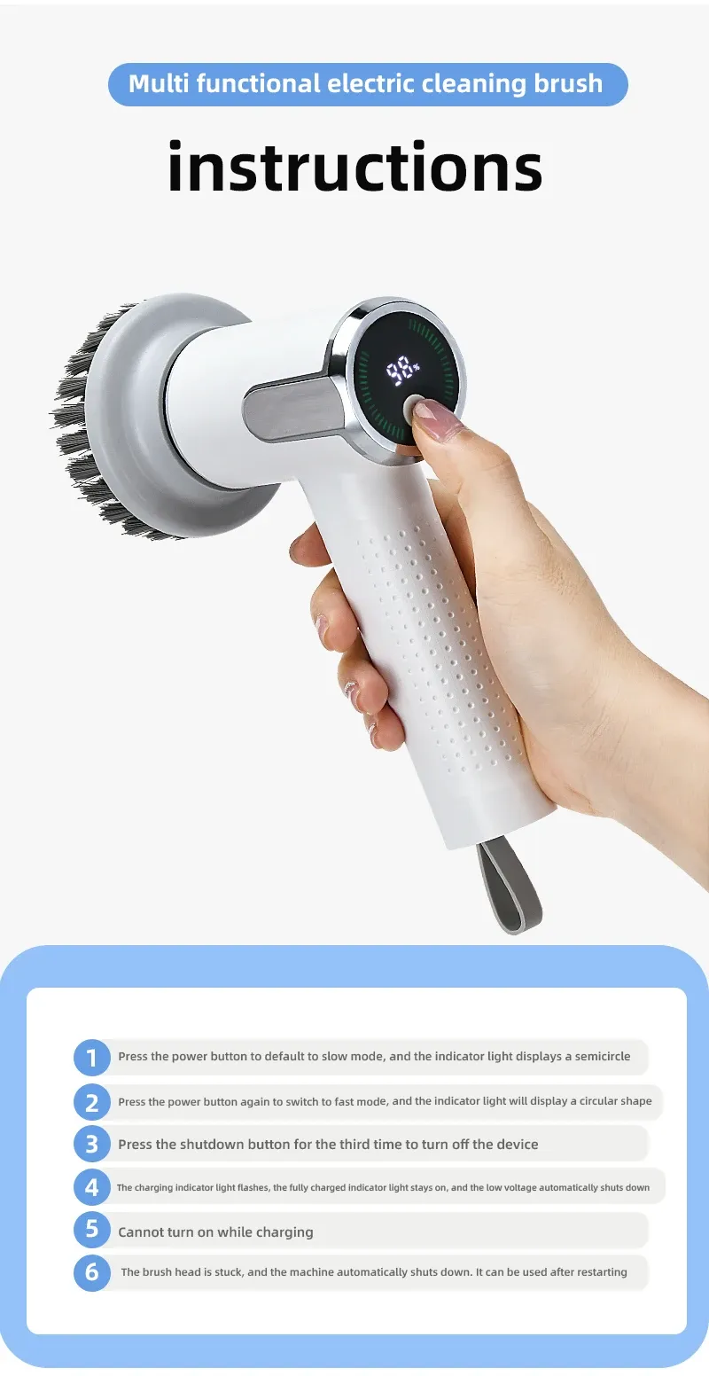 Brosse de nettoyage polyvalente