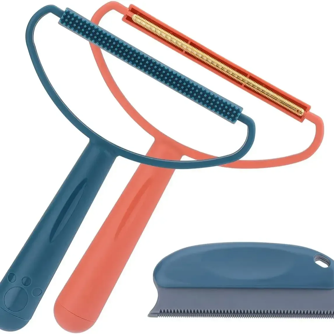 Éliminateur de poils d'animaux portable pour chien et chat, idéal pour tapis, canapé et lit