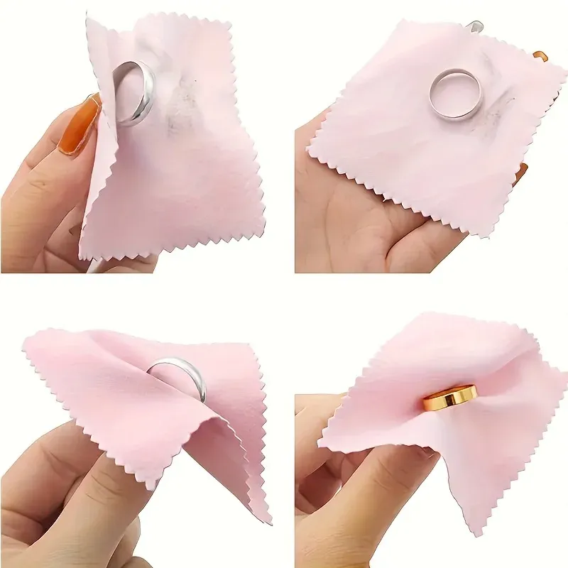 Chiffon microfibre en situation de polissage