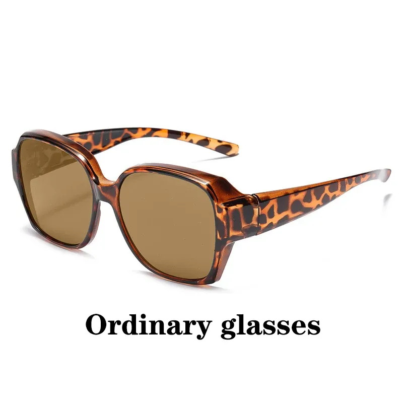 Lunettes de soleil rondes polarisées vintage pour hommes et femmes, à porter par-dessus une correction myope, pour la pêche et la conduite 7