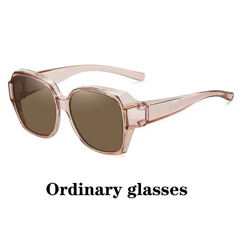 Lunettes de soleil rondes polarisées vintage pour hommes et femmes, à porter par-dessus une correction myope, pour la pêche et la conduite 15