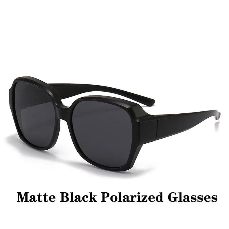 Lunettes de soleil rondes polarisées vintage pour hommes et femmes, à porter par-dessus une correction myope, pour la pêche et la conduite 22