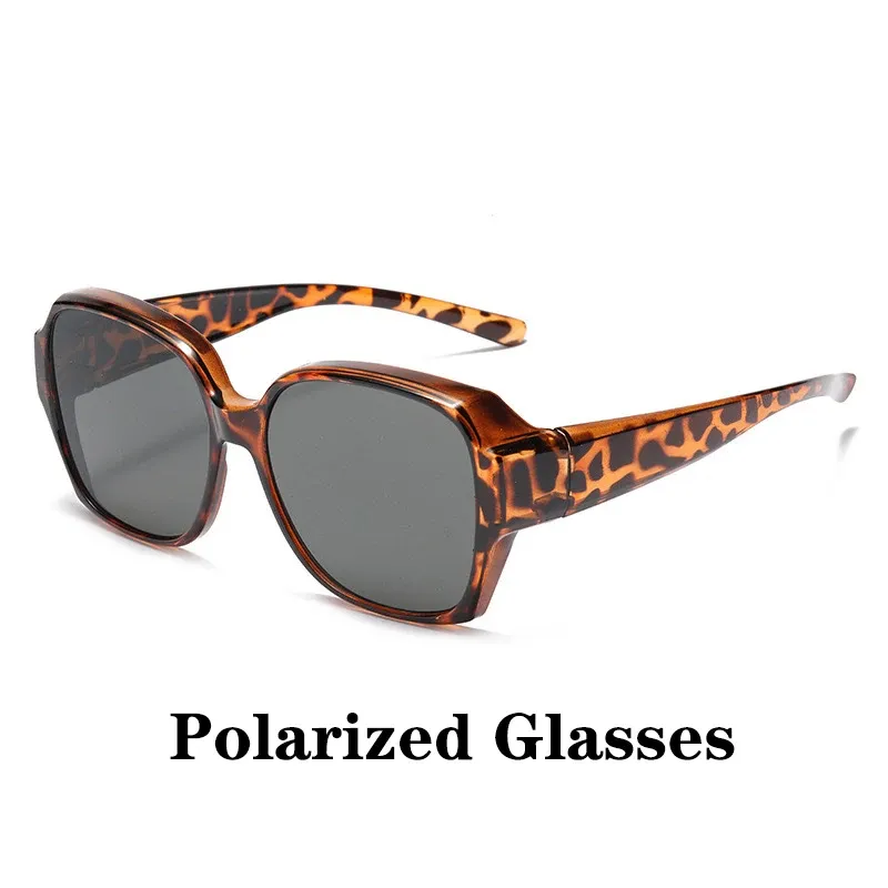 Lunettes de soleil rondes polarisées vintage pour hommes et femmes, à porter par-dessus une correction myope, pour la pêche et la conduite 26