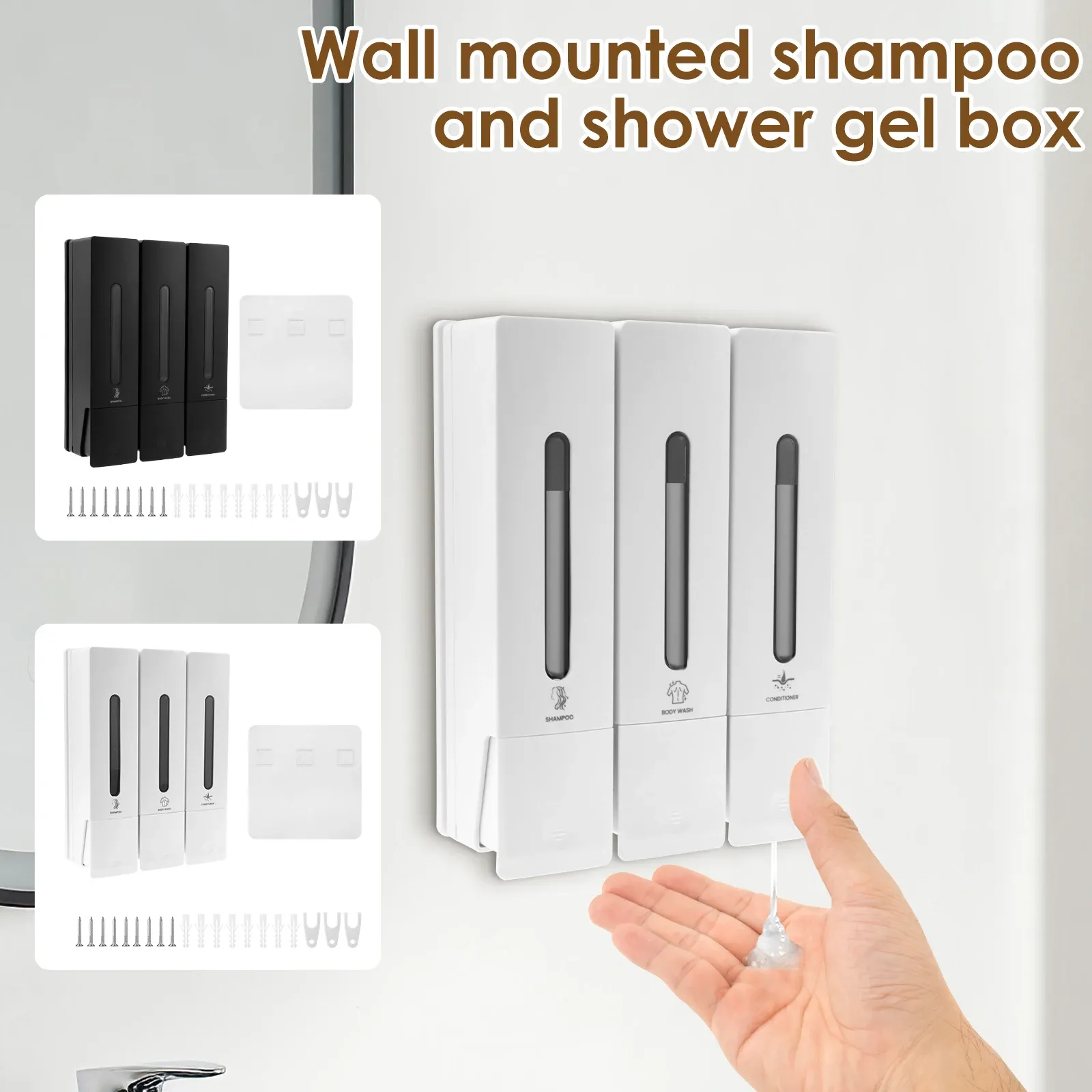 Distributeur mural de savon 400 ml