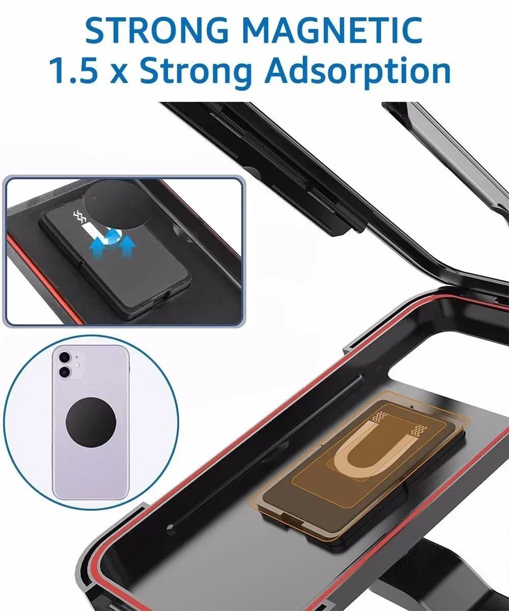 Support de téléphone rotatif à 360° étanche pour moto et vélo 3