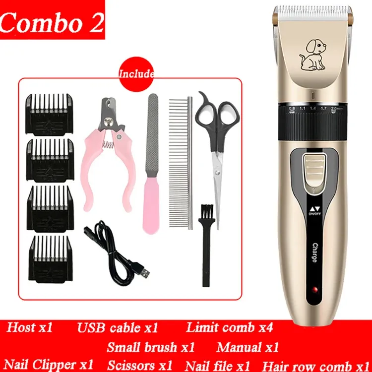 Accessoires du kit de toilettage