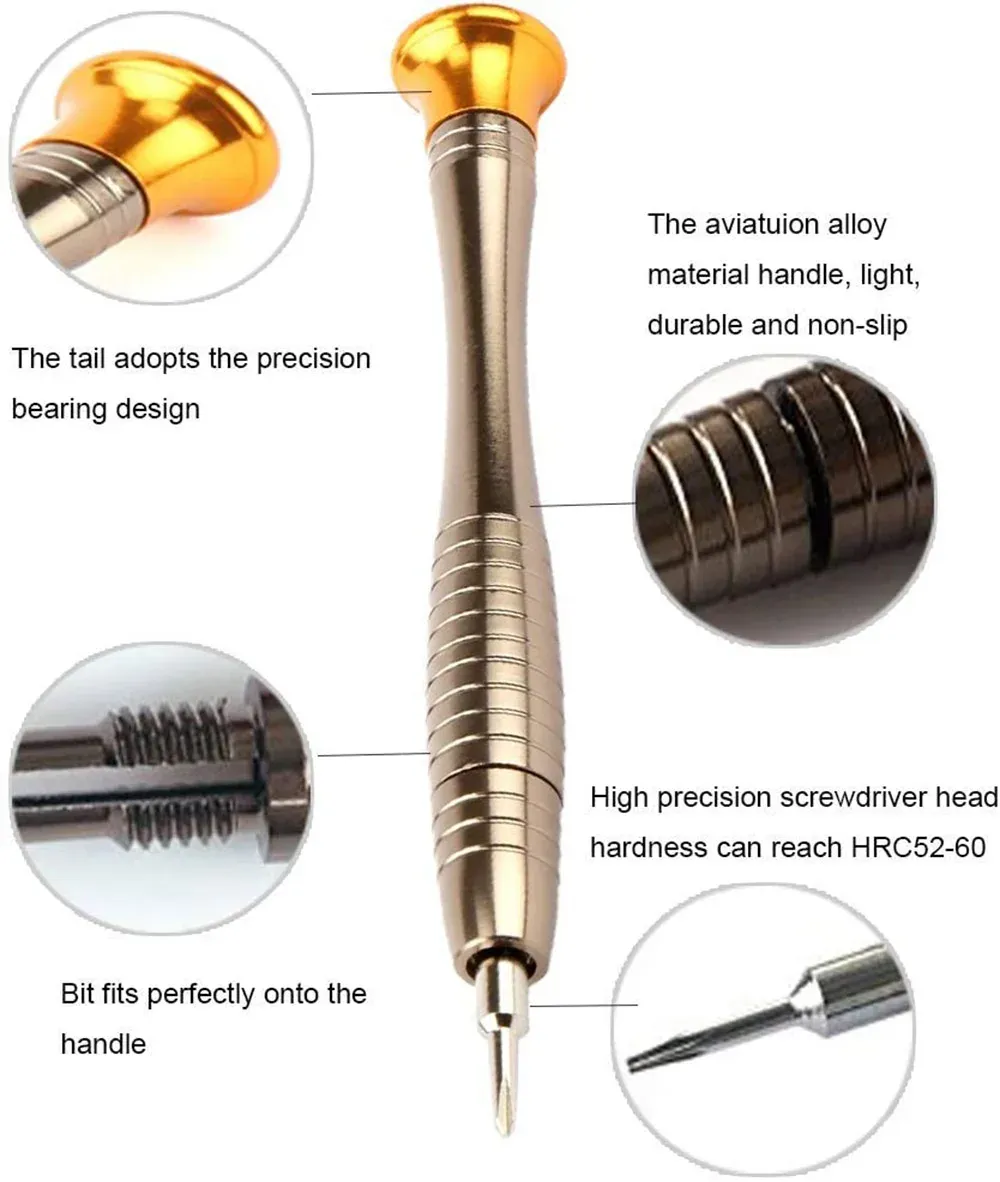 Jeu d'embouts de tournevis de précision Torx 25 en 1, outils à main, kit de tournevis, jeu de tournevis pour la réparation de téléphones mobiles Xiaomi 4