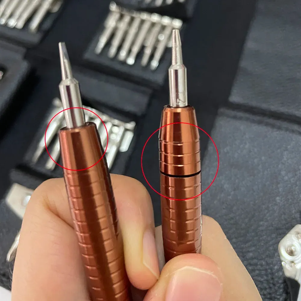 Jeu d'embouts de tournevis de précision Torx 25 en 1, outils à main, kit de tournevis, jeu de tournevis pour la réparation de téléphones mobiles Xiaomi 6