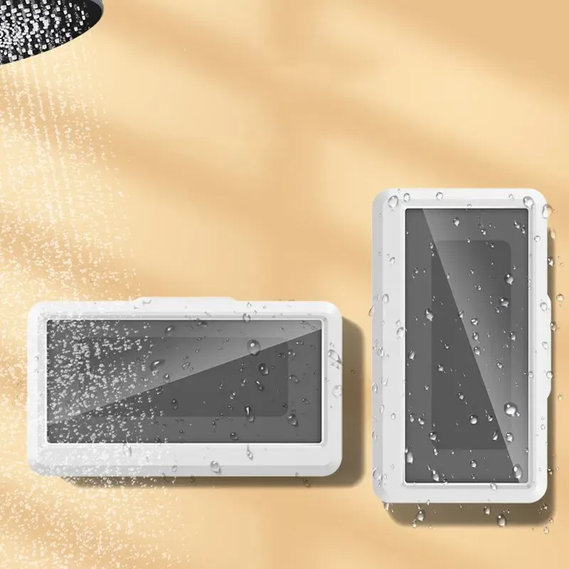 Utilisation de l'étui de téléphone dans une baignoire