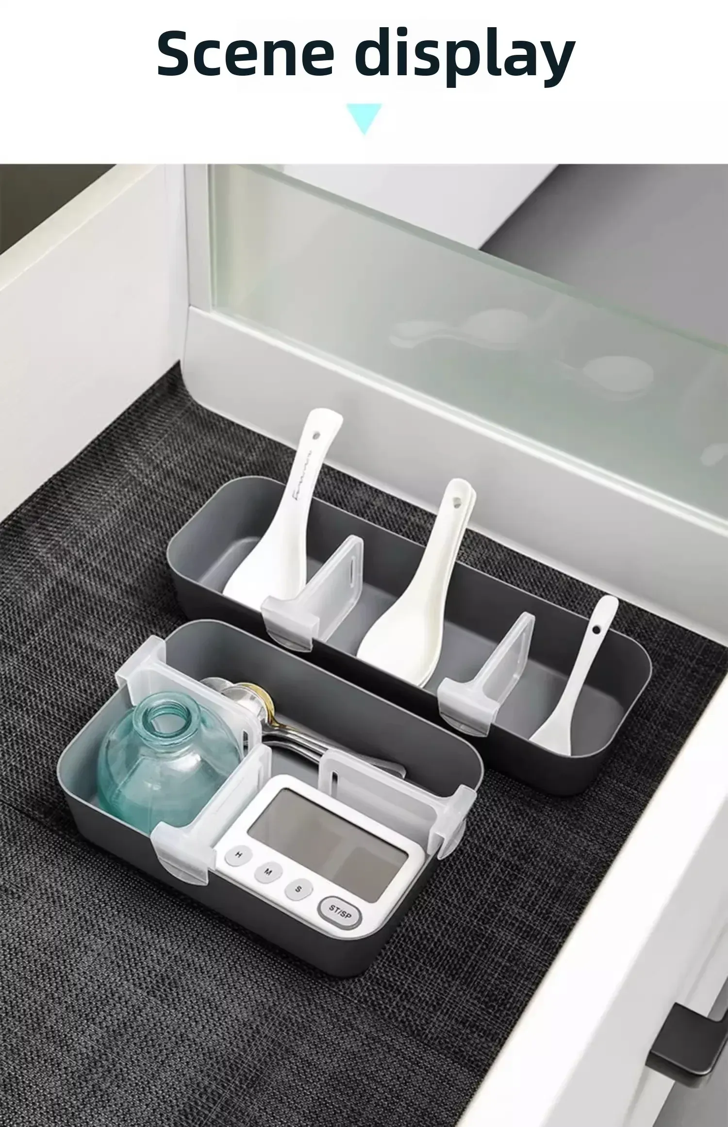 Rangement organisé dans le réfrigérateur