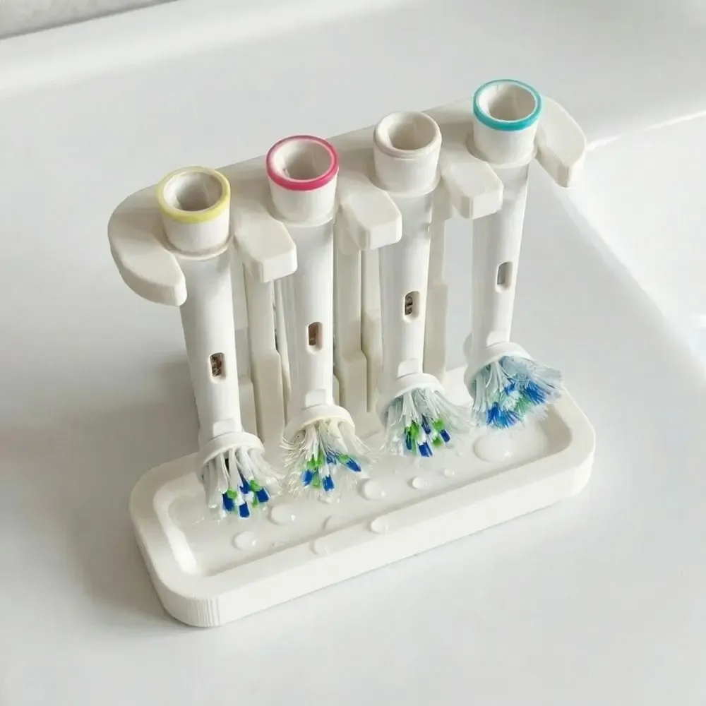 Support de brosse à dents avec brosses à dents