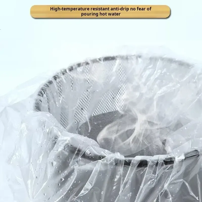 Sacs poubelles de grande capacité en situation