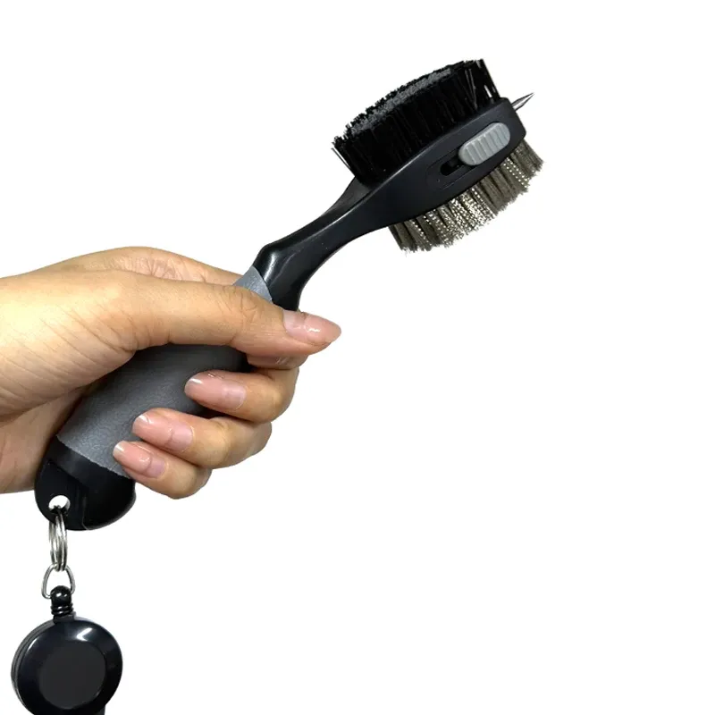 Brosse de golf avec porte-clés