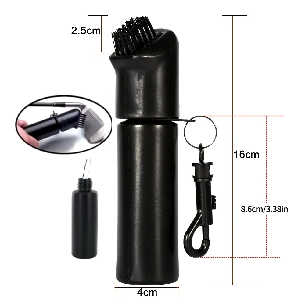 Brosse double face pour le nettoyage des rainures de club de golf, kit de nettoyage de balle et outil d'entretien 9