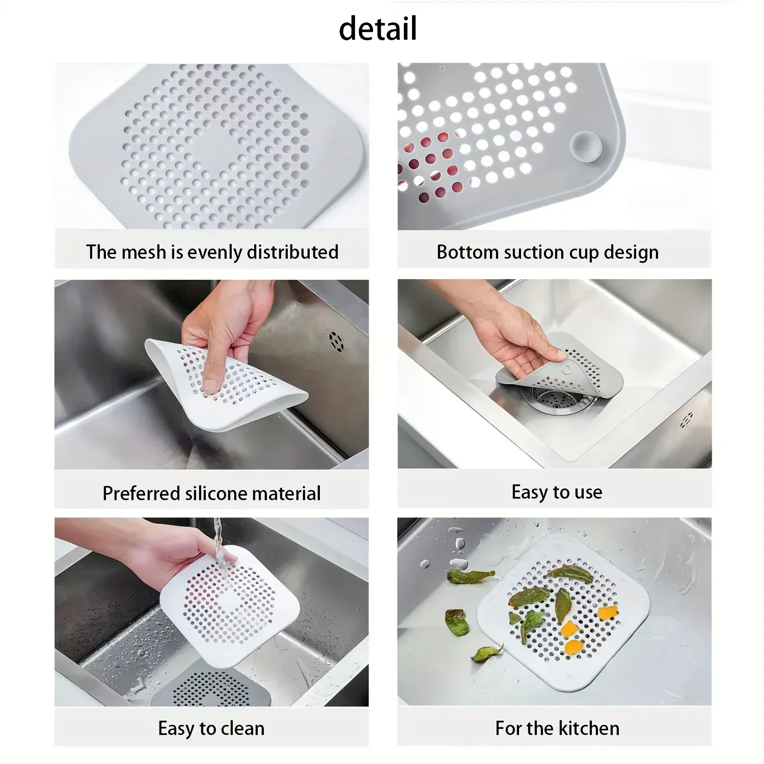 Accessoires anti-odeur pour évier et lavabo
