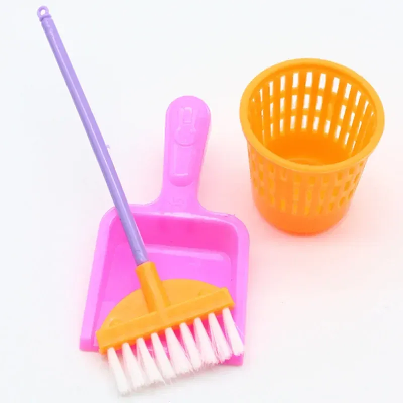 Ensemble d'outils de ménage pour poupées BJD