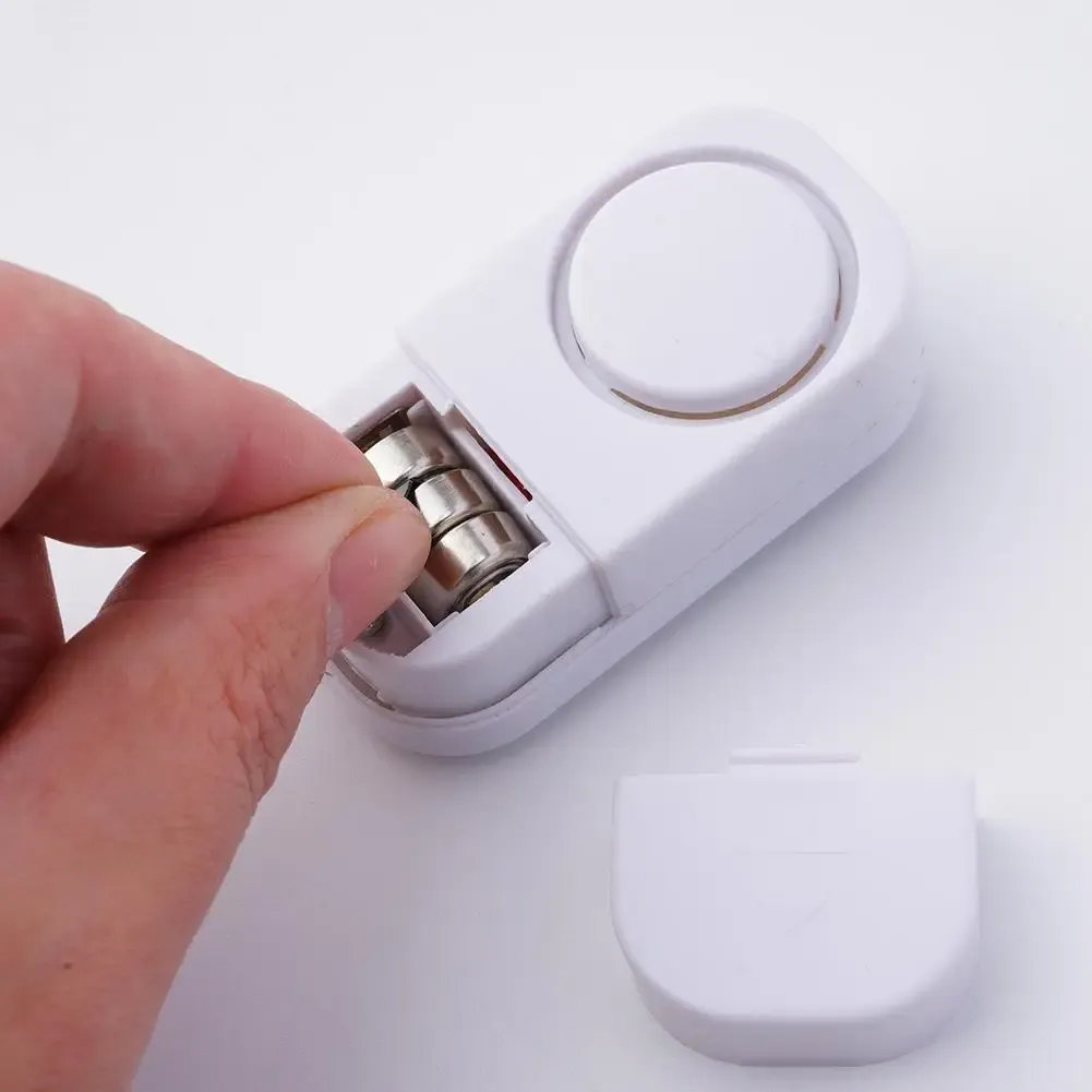 Alarme de sécurité sans fil pour portes et fenêtres (lot de 1, 2 ou 3 pièces) avec capteur magnétique, antivol et rappel d'ouverture 2