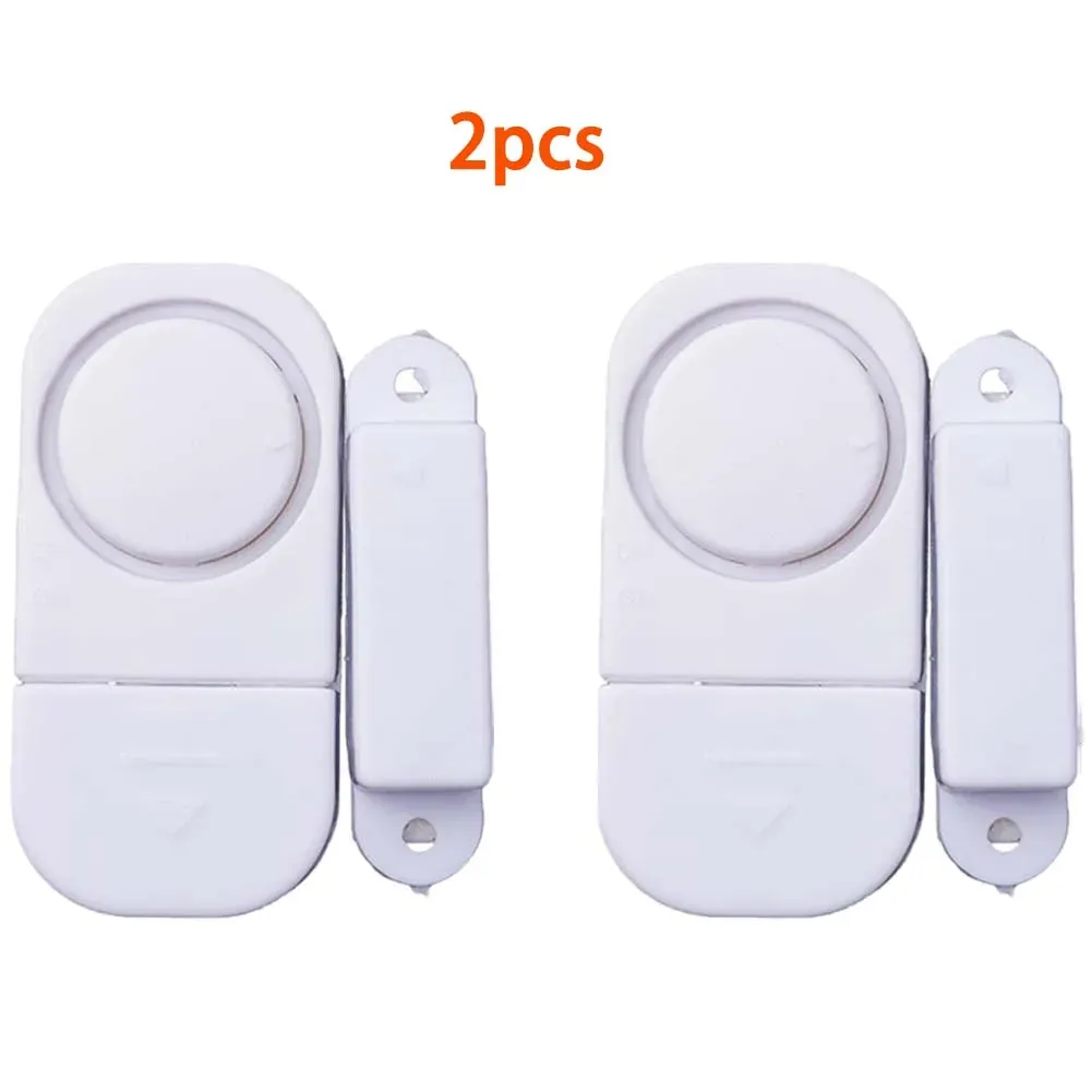 Alarme de sécurité sans fil pour portes et fenêtres (lot de 1, 2 ou 3 pièces) avec capteur magnétique, antivol et rappel d'ouverture 8
