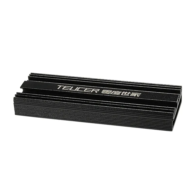 Dissipateur thermique en aluminium pour SSD M.2 NVMe 2280, avec pad thermique, épaisseur 9 mm, compatible PS5 7
