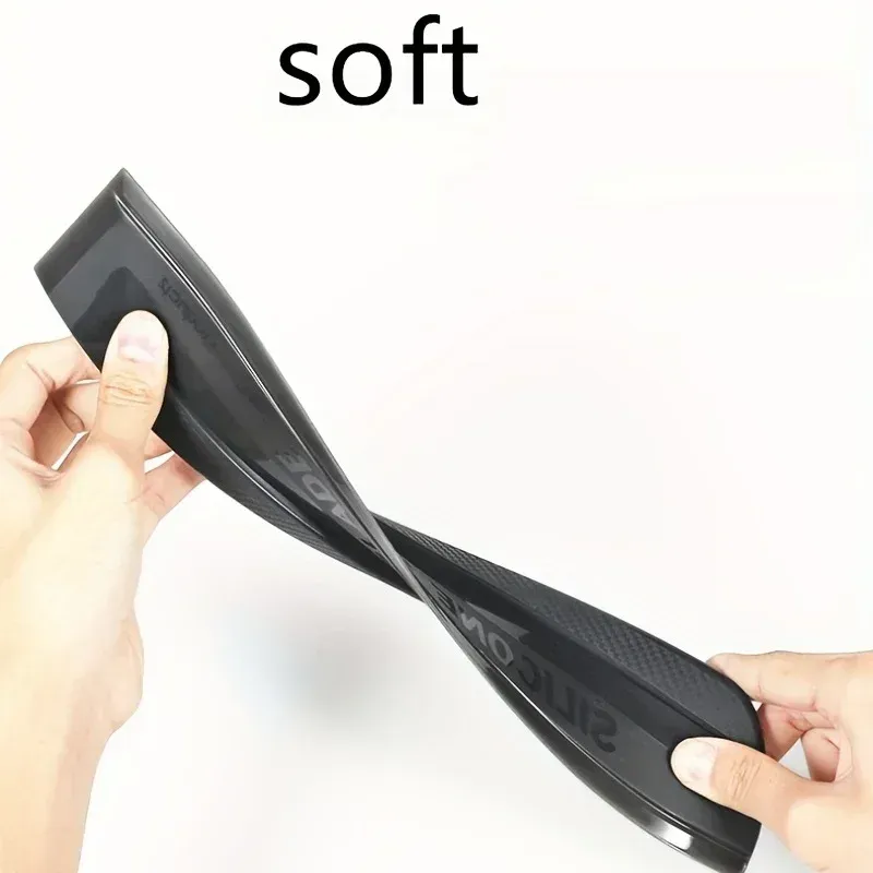 Raclette en silicone souple anti-rayures pour vitres et pare-brise 5