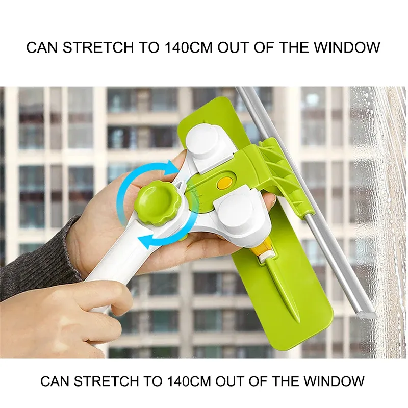 Eworld – Brosse télescopique pour le nettoyage des vitres, compatible Hobot 5