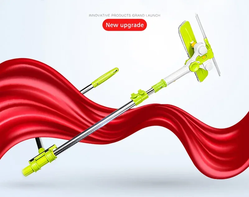 Brosse de nettoyage de vitres en situation