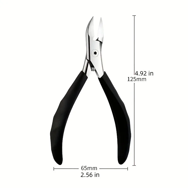 Coupe-ongles pour orteils, vue de profil