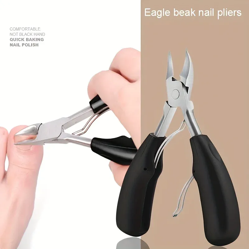 Coupe-ongles pour orteils en acier inoxydable, vue principale