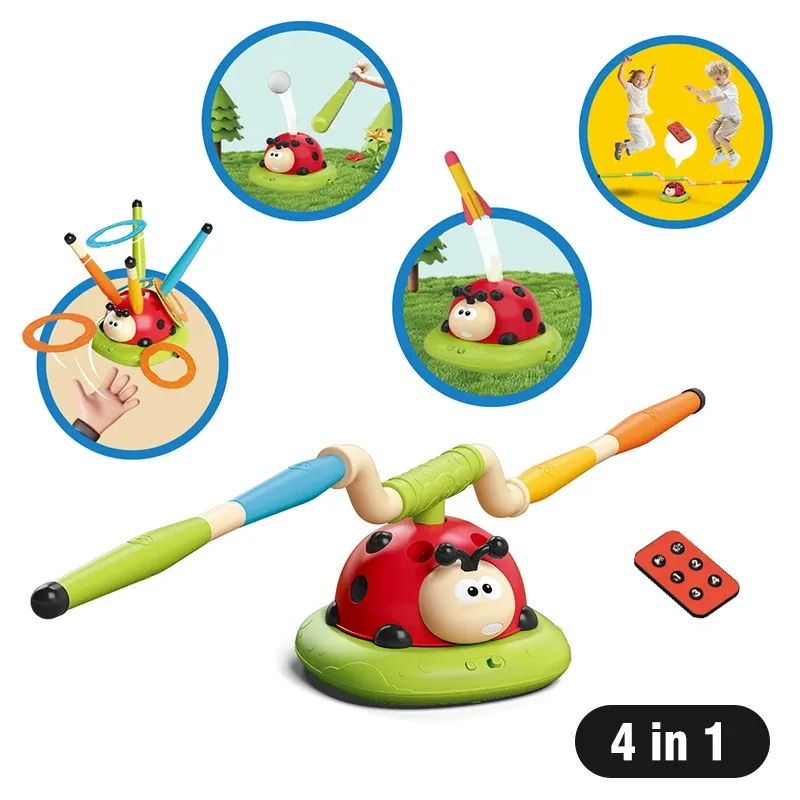 Corde à sauter électrique automatique avec télécommande et compteur numérique, jouet d'exercice intérieur et extérieur pour enfants 14