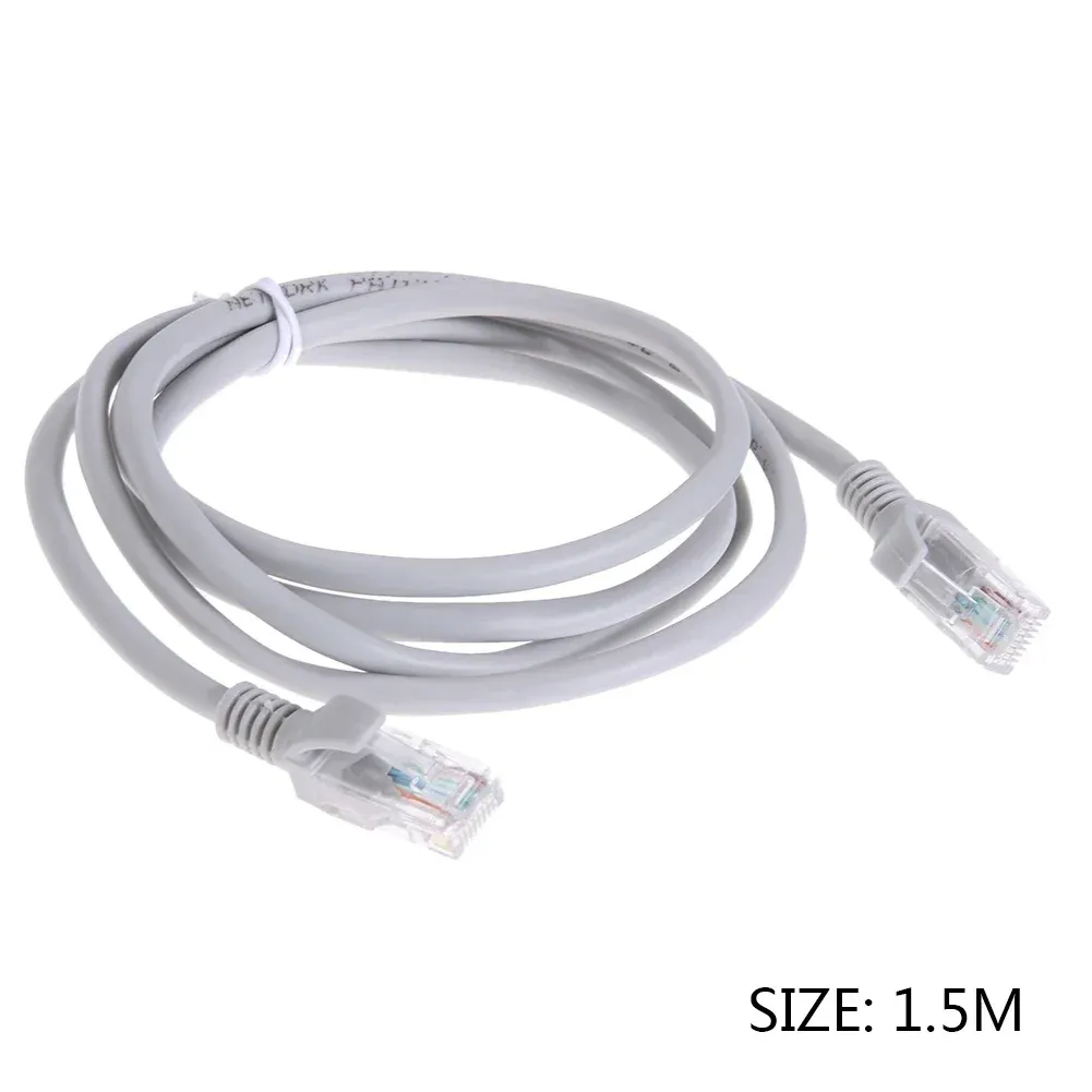 Câble Ethernet RJ45 haut débit, longueurs 1 m / 2 m / 3 m / 5 m / 10 m / 15 m / 30 m, pour routeur et ordinateur portable, vidéosurveillance 15