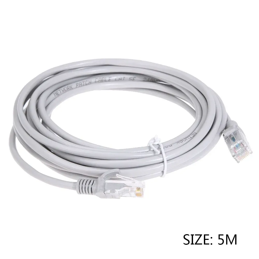 Câble Ethernet RJ45 haut débit, longueurs 1 m / 2 m / 3 m / 5 m / 10 m / 15 m / 30 m, pour routeur et ordinateur portable, vidéosurveillance 9