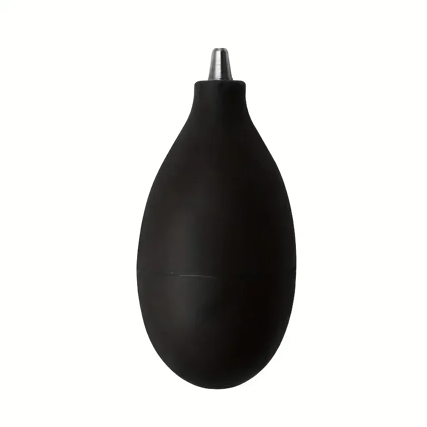 Mini souffleur d'air pour dépoussiérage, outil de nettoyage à poire en caoutchouc avec buse métallique pour téléphone portable, tablette, objectif d'appareil photo et clavier 6