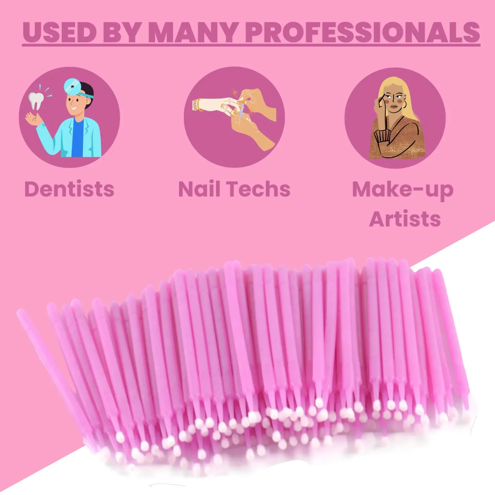 Outils de beauté pour le démaquillage des cils