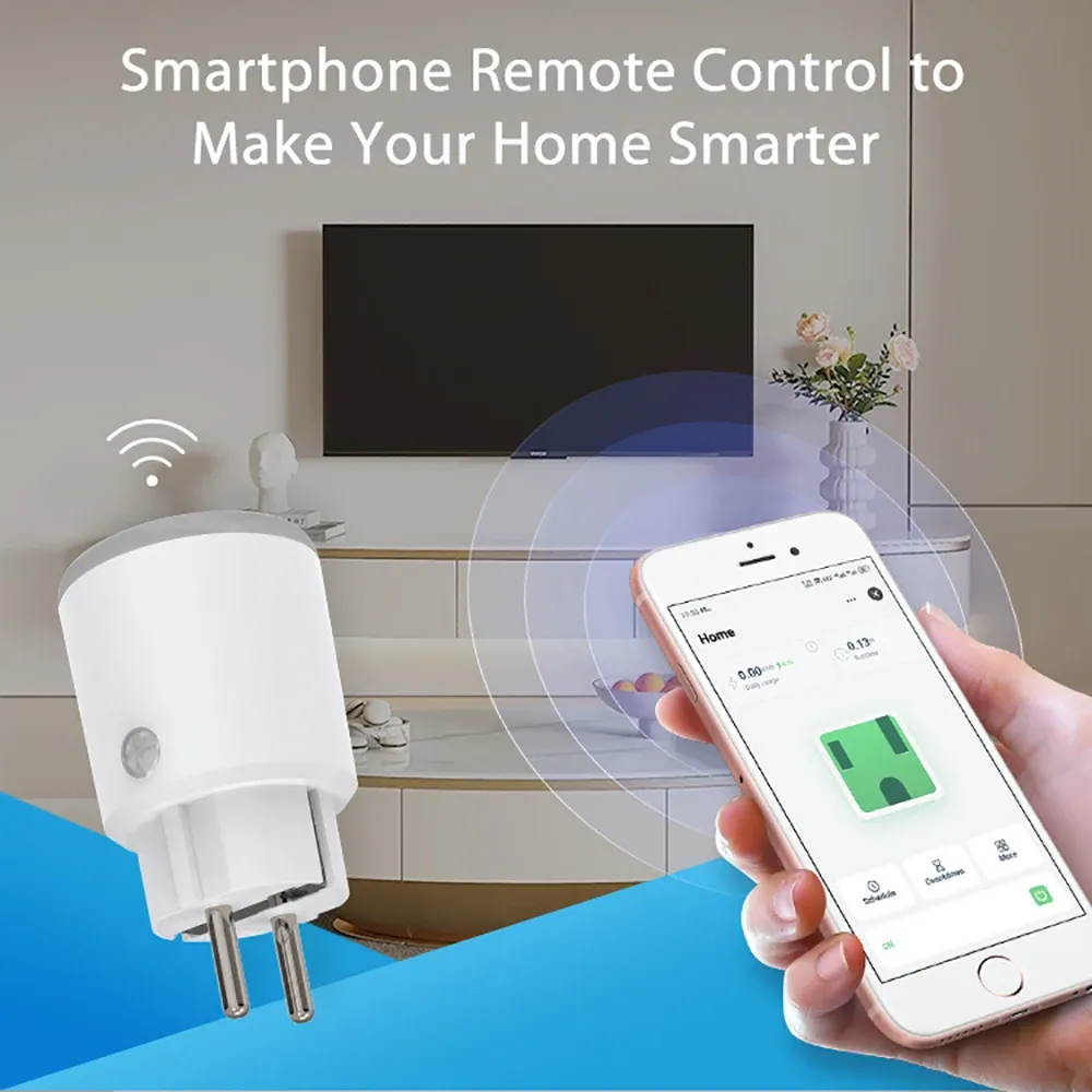 Prise intelligente Wifi, application